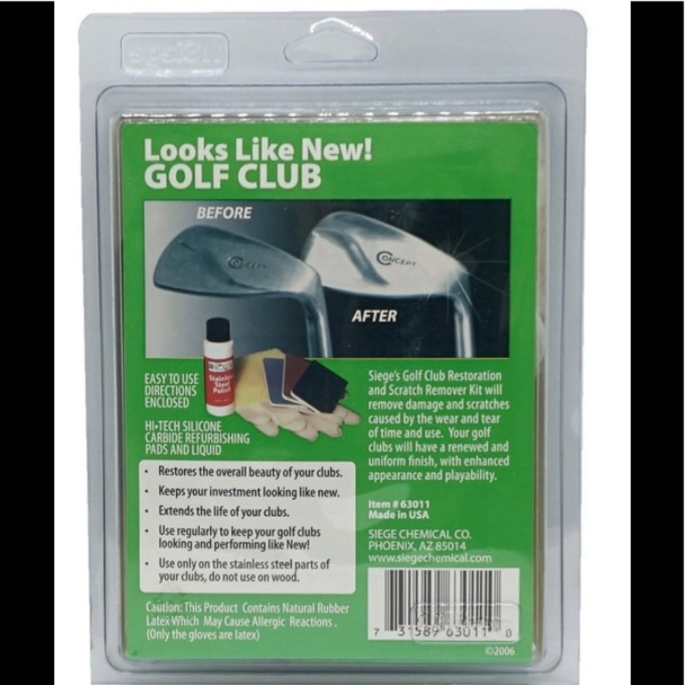 Golf Club Scratch Remover - Picture 2 of 5